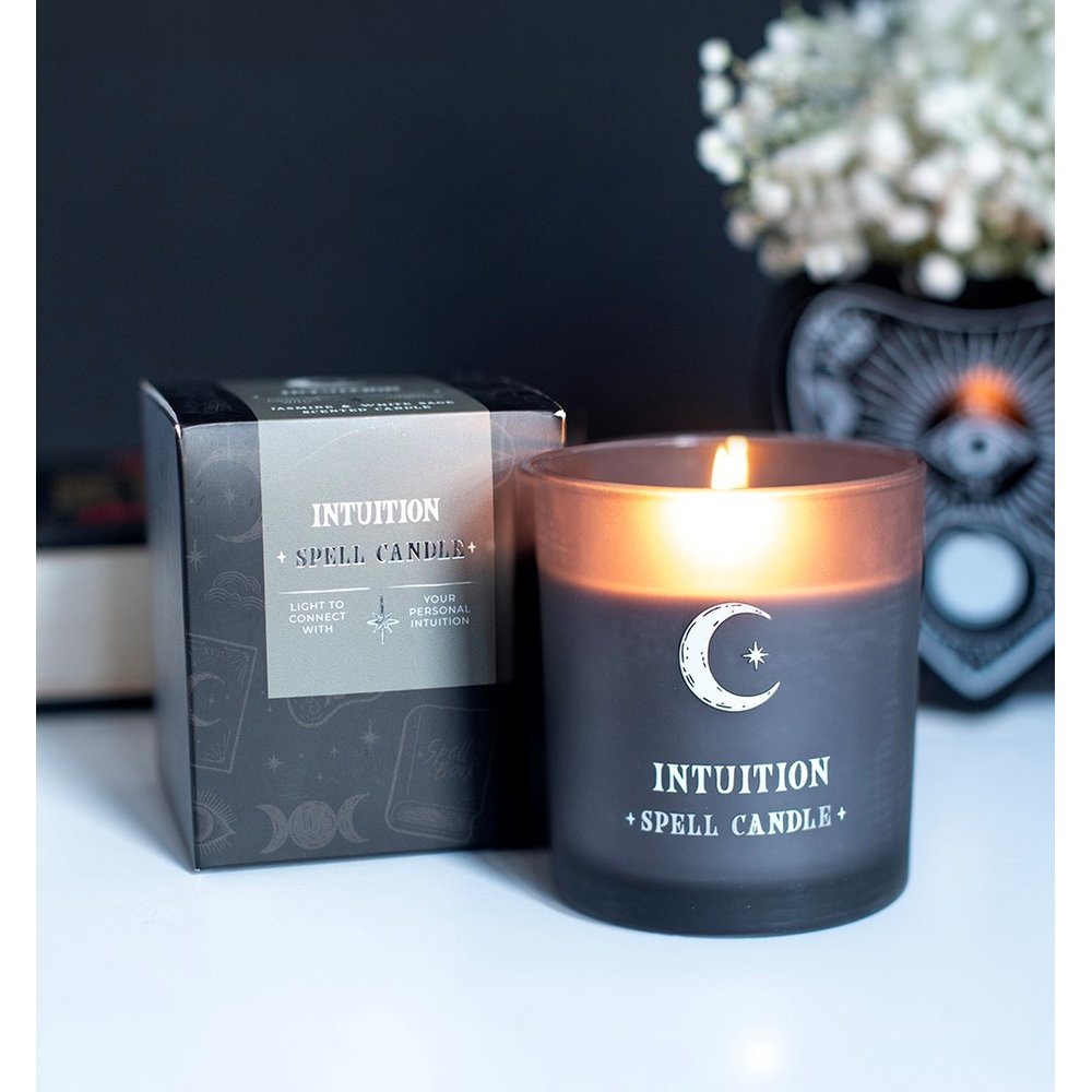 Something Different - Intuition Jasmine & White Sage Duftkerze - Schwarz/Weiß